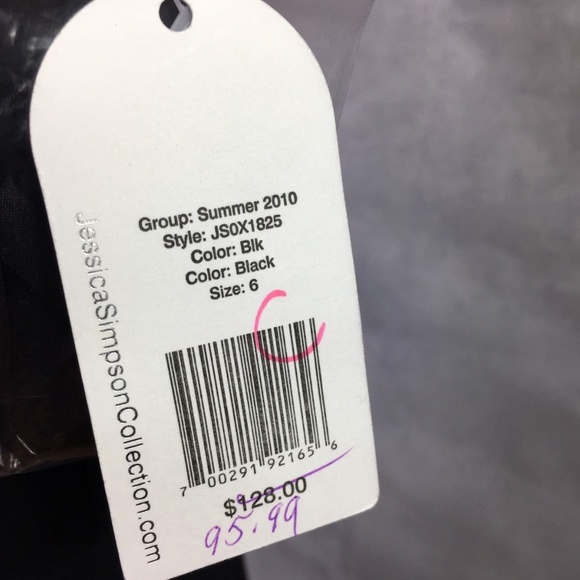 Women's Jessica Simpson Size 6 One Sleeve Dress K - Picture 7 of 7